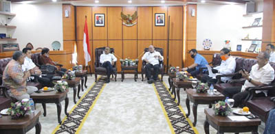 Bertemu Ketua DPD RI, PWI Usulkan Sinergi Penguatan Peran DPD